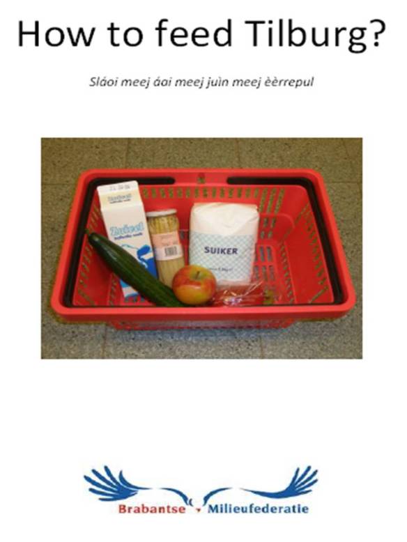 Cover "How to feed Tilburg"