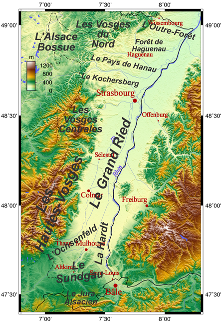 The Alsace region (Wikipedia)