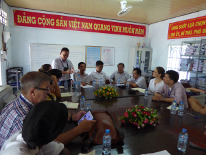 Meeting with district representatives of the Ministry of Agriculture and Rural Development