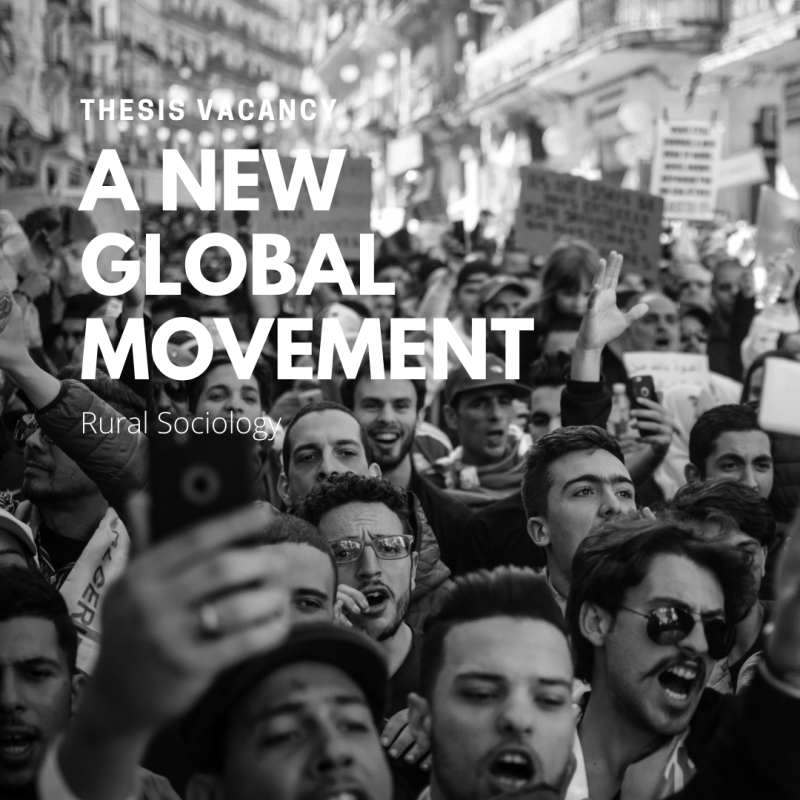 Thesis vacancy: A new global&nbsp;movement